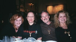 Stacy, Terri, Michael and Jacquie at Carmine's 03.23.03